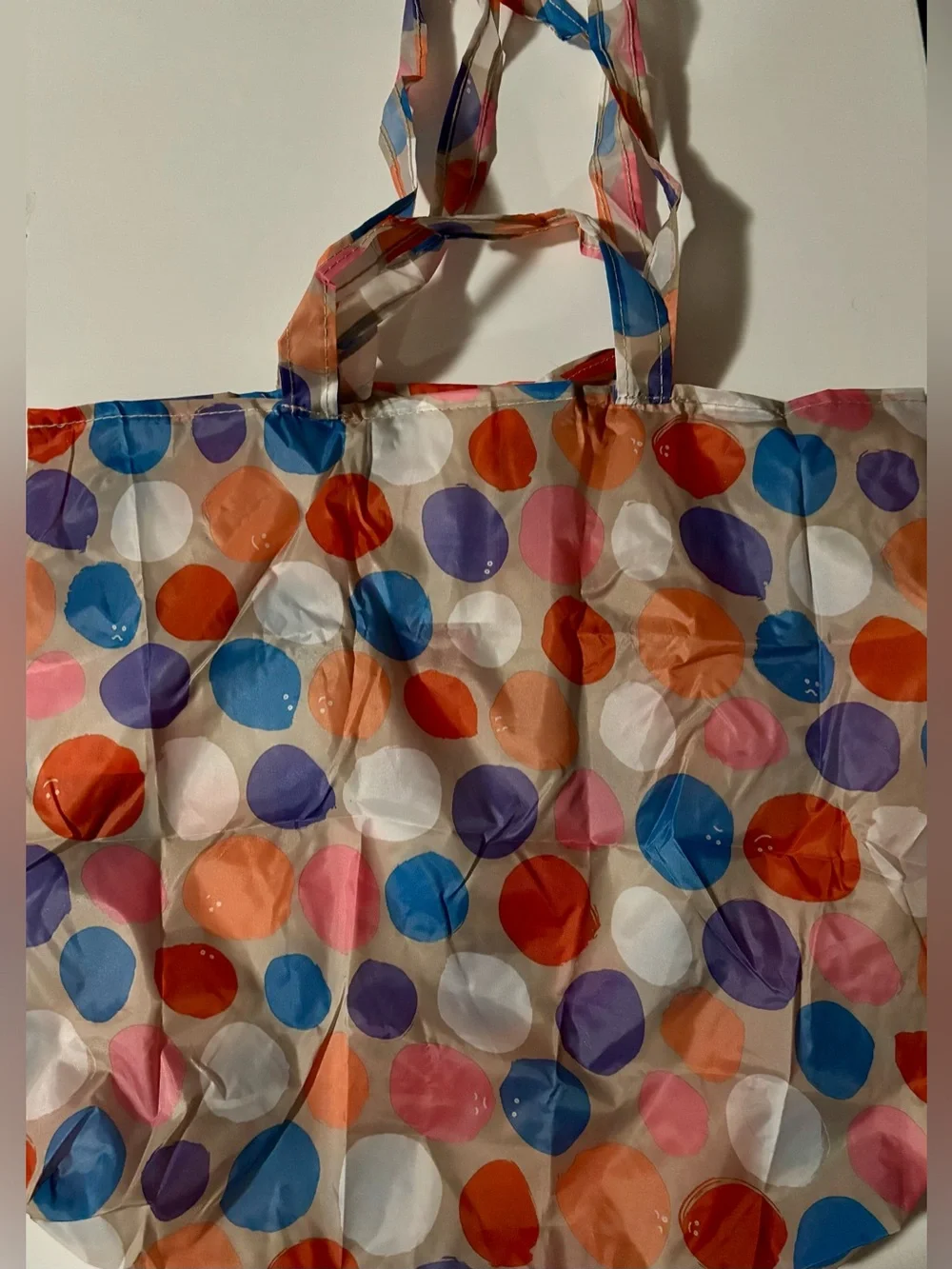 NWT IKEA Foldable Shopping bag- multicolored Balloons 🎈design